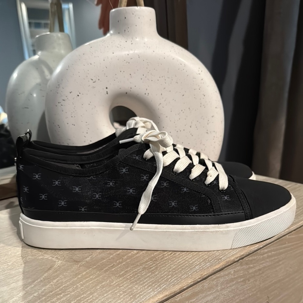 Sam Edelman Black and White Classic Sneakers